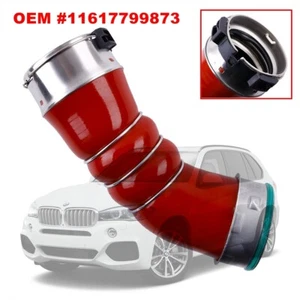 PARA BMW X5 E70 X6 E71 3.0D 3.5D TURBO MANGUERA SILICONA 11617799873 TUBO INTERCOOLER - Imagen 1 de 8