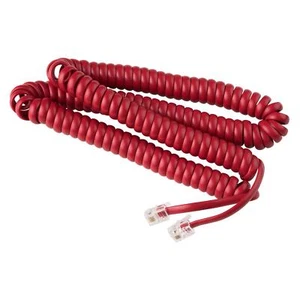 Phone Cord for Landline Phone – Tangle-Free Handset Curly Telephones Land Lin... - Picture 1 of 6