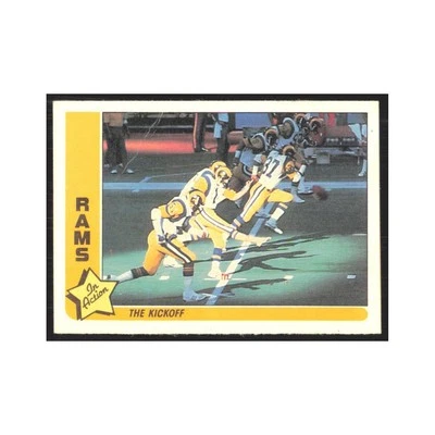 1985 Fleer The Kickoff Rams #42 - Image 1 of 3