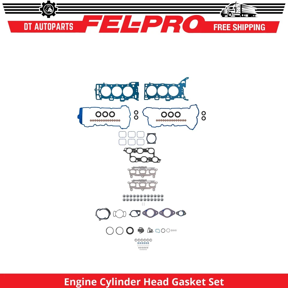 Para 2009-2017 Chevrolet Traverse 3.6L V6 conjunto de junta de cabeça de cilindro do motor Fel-Pro - Imagem 1 de 1
