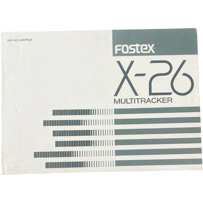 FOSTEX X-26 multitrack cassette tape recorder - Image 1 of 4