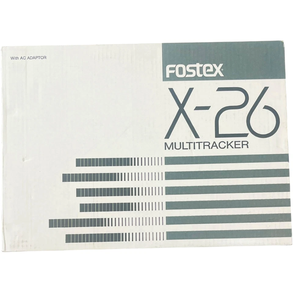 FOSTEX X-26 multitrack cassette tape recorder - Image 1 of 4