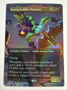 MTG Green Goblin, Nemesis 0023 Foil (Borderless) Spider-Man Eternal NM SPE - Bild 1 von 2