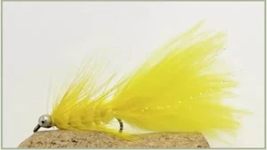 Barbless Yellow Dog Nobbler trout flies, Lure Flies size 10 - Picture 1 of 1