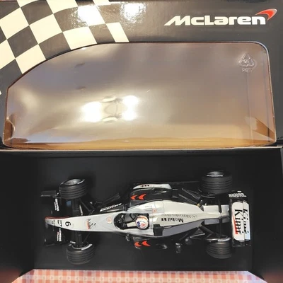 Minichamps 1/18 McLaren MP4-18 2003 Test Car Kimi Raikkonen modello raro - Immagine 1 di 4