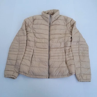 Chaqueta UNITED COLORS OF BENETTON 6 Beige Mujer Pluma acolchada Informal Foto 1 de 4