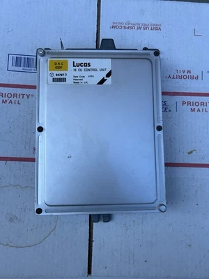 90-96 MÓDULO INFORMÁTICO CONTROL CRUCERO JAGUAR XJS XJ6 XJ12 DAC 6337 84787D LUCAS Foto 1 de 2