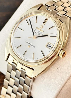 Reloj Omega Constellation 14k Automático Vintage Hombre 1968, Garantía + Reparado Foto 1 de 4