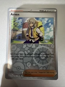 Arven 166/198 Sv01: Set Base Scarlatto e Viola Reverse Holo - Foto 1 di 2