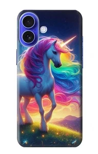 S3977 Colorful Unicorn Case For iPhone 16 - Picture 1 of 5