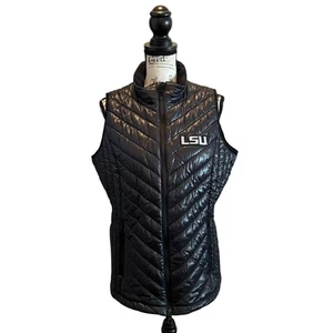 LSU Puff Sphere Weste Levelwear Schwarz Größe XL Neu mit Etikett Louisiana State University - Bild 1 von 11