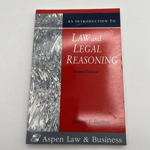 An Introduction to Law and Legal Reasoning Second Ed. by Steven J Burton 1995 - Picture 1 of 16