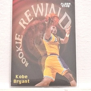 1997-98 FLEER KOBE BRYANT ROOKIE REWIND INSERT LAKERS HOF! - Picture 1 of 7