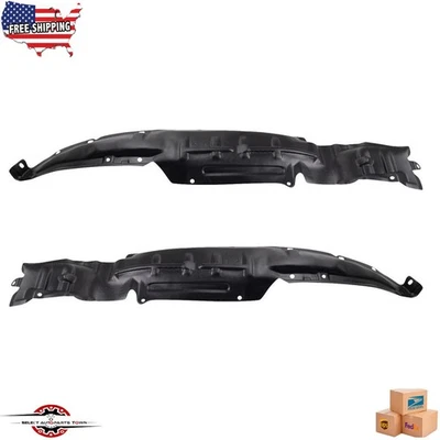 Fits 1998-2004 Frontier Front Inner Fender Liner Driver & Passenger Side Set 2PC Foto 1 de 4