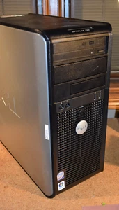 Dell Optiplex 755 Desktop Core 2 Quad Q6600 2GB RAM 500GB Windows XP Pro 32Bit - Picture 1 of 19