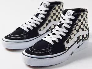 VANS Sk8-Hi BOLT - Black/White/Checkerboard - VN0A5JIVA041 - Picture 1 of 4