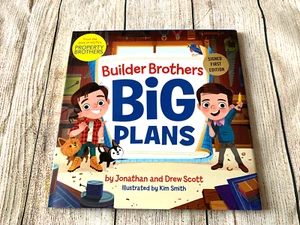 Property Brothers Builder Brothers Big Plans Signed BOOK Jonathan & Drew Scott - Bild 1 von 4