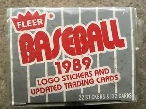 1989 Fleer Baseball Update Set - 132 Karten - WERKSEITIG VERSIEGELT! - Bild 1 von 2