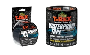T-Rex Wasserdicht Nass Pool Wasserleck Reparatur Band Dick Hochtemperatur Schwarz - Bild 1 von 8