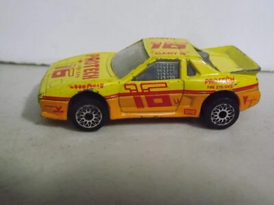 1985 Matchbox Yellow Pontiac Fiero "Protech Fire Systems"  16 - Image 1 of 4