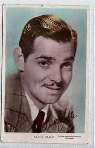 (La8181-180) Foto real de Clark Gable, sin usar, en muy buen estado-ex agujeros - Imagen 1 de 1