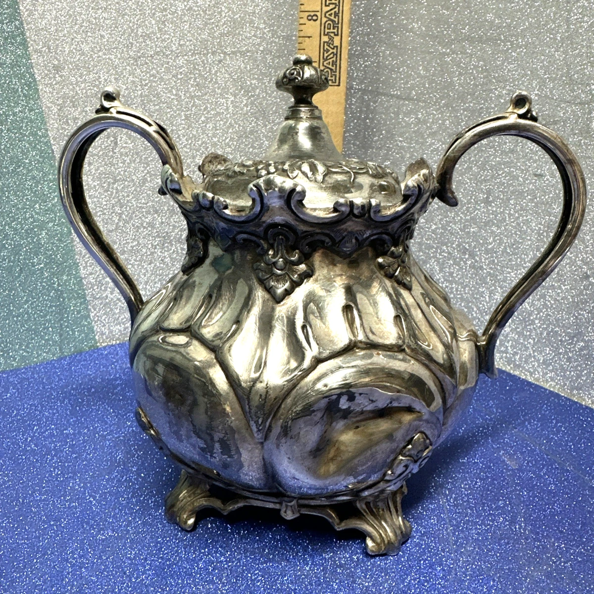 Antique US Silver-Plated Teapots, Coffee James Dixons&Sons for