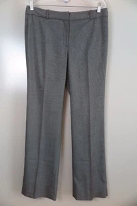 Neu mit Etikett Jones New York schwarz elfenbein Tweed Stretch "Wash Dry Wear" Hose Größe 8 - Bild 1 von 6