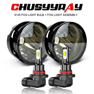 For Ford Ranger 2008-2011 Clear Pair Bumper Fog Lights Replacement Lamps LH+RH - image 1 of 4