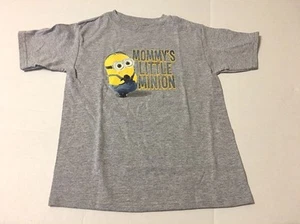 Despicable Me Tee Shirt Sz 5T Gray Mommy's Minion - Picture 1 of 2