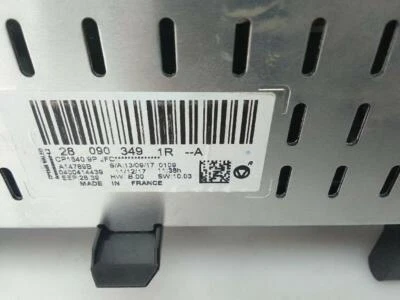 280903491R schermo multifunzione per RENAULT ESPACE V (02.2015- ) 1598 CC 826527 - Immagine 1 di 4