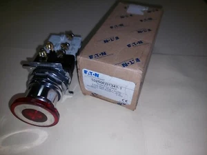 Eaton Push-Pull Illuminated Operator Switch 10250ED1341-1 - Picture 1 of 6