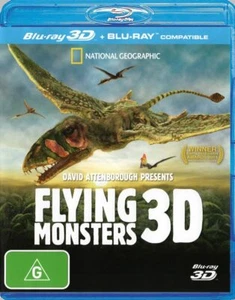 Flying Monsters 3D David Attenborough (Blu-ray, 2012) Region Free - Foto 1 di 1