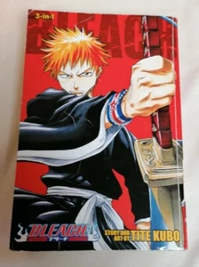 GRAPHIC NOVEL - Bleach Collected Volumes 1-3 Paperback 9th Print 2017 Manga - Picture 1 of 3