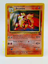 Stage 1 Arcanine Pokemon card #6 - 70 HP Black Star PROMO