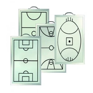 New Coaching WhiteBoard 450 X 600mm Writing Board Aluminium Frame with Handle Wh - Picture 1 of 3
