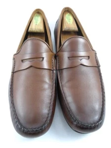 Allen Edmonds "SUPER SPORT DRIVER" Leder Penny Loafer 11 D Dark Chili (597N) - Bild 1 von 12