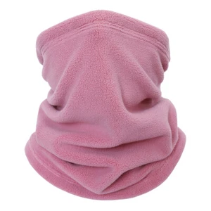 Fleece Neck Warmer - Windproof Winter Neck Gaiter Cold Weather Face Mask Bandana - Picture 1 of 31