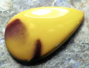 37.49cts NICE MOOKAITE CABOCHON 40 x 25 x 5 mm AUSTRALIA # 21 - Picture 1 of 2
