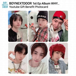 BOYNEXTDOOR BND 1st Ep Album WHY.. Youtube Gift Benefit Photocard KPOP K-POP - Picture 1 of 20