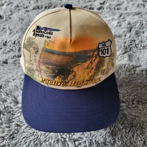 Vintage AMERICANA SERIES US 101 PACIFIC HIGHWAY Trucker Hat - Picture 1 of 4