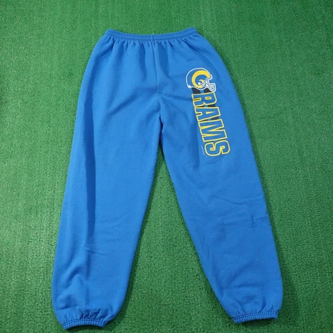 VINTAGE ST LOUIS / LOS ANGELES RAMS 1997 BLUE SWEATPANTS UNISEX SZ L Cover