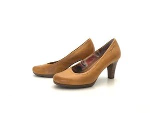 Tamaris Damen Pumps Absatzschuh Stöckelschuhe Heels Braun Gr. 38 (UK 5) - Picture 1 of 8