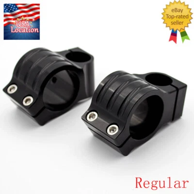 Horquilla 41mm CNC Clip Ons Manillar Cabezales Montajes Barra Abrazadera 7/8" A Par 10 Grados Foto 1 de 4