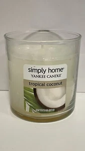 Yankee Candle Tropical Coconut Jar Candle 7 OZ NUEVO - Imagen 1 de 3