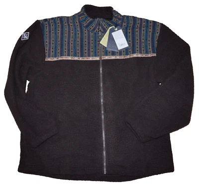 $160 NUEVO CON ETIQUETAS Para hombres PrAna Gris Hierro Profundo HURRICANE FZ POLAR Chaqueta con Cremallera XXL Foto 1 de 4