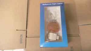 Halloween  color changing Pumpkin and Ghost Night Light, 6-1/4" tall, nib - Picture 1 of 9
