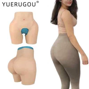 Ropa interior sexy realista de silicona para caderas y glúteos Pantalones de entrepierna de mejora - Imagen 1 de 20