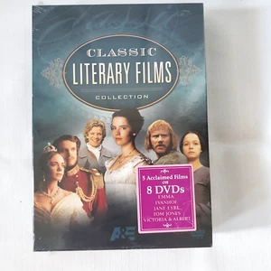 CLASSIC LITERARY FILMS COLLECTION 8 DVD BOXED SET NEW! - Imagen 1 de 2