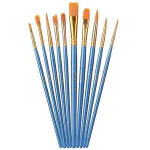 10er Pack Miniatur Detail Pinsel Set Profi kleine Pinsel - Bild 1 von 5