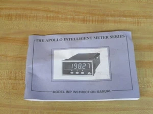 Red Lion Controls E186643 Apollo IMP Bedienungsanleitung IMP/IM-O - Bild 1 von 5